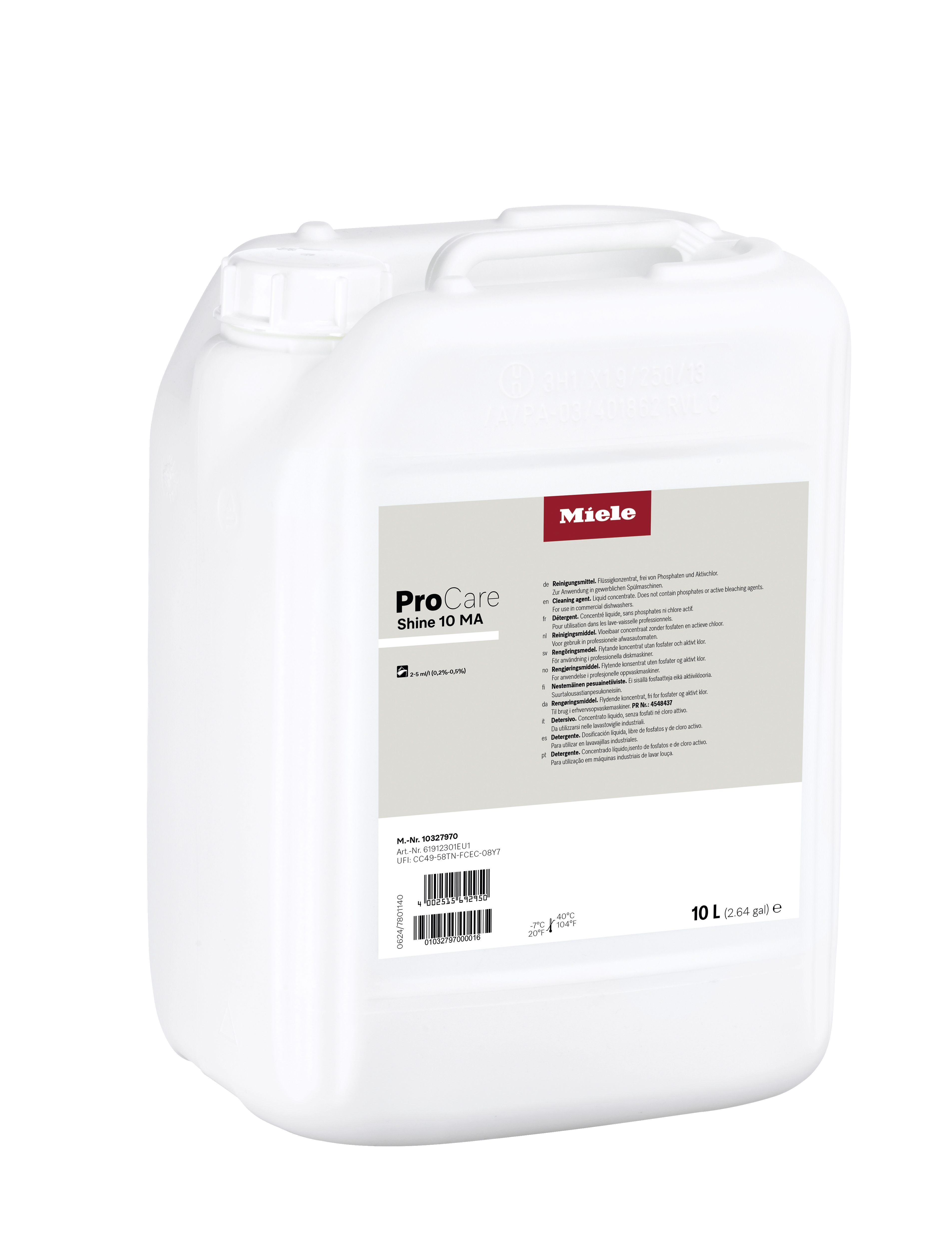 Spülmittel ProCare Shine - ProCare Shine 10 MA - 10 l Spülmittel ProCare Shine - ProCare Shine 10 MA - 10 l