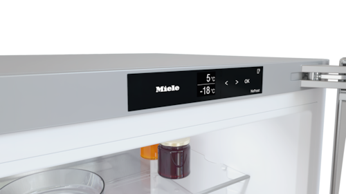 KFN 4776 ED Freestanding Fridge-Freezer product photo Laydowns Back View L