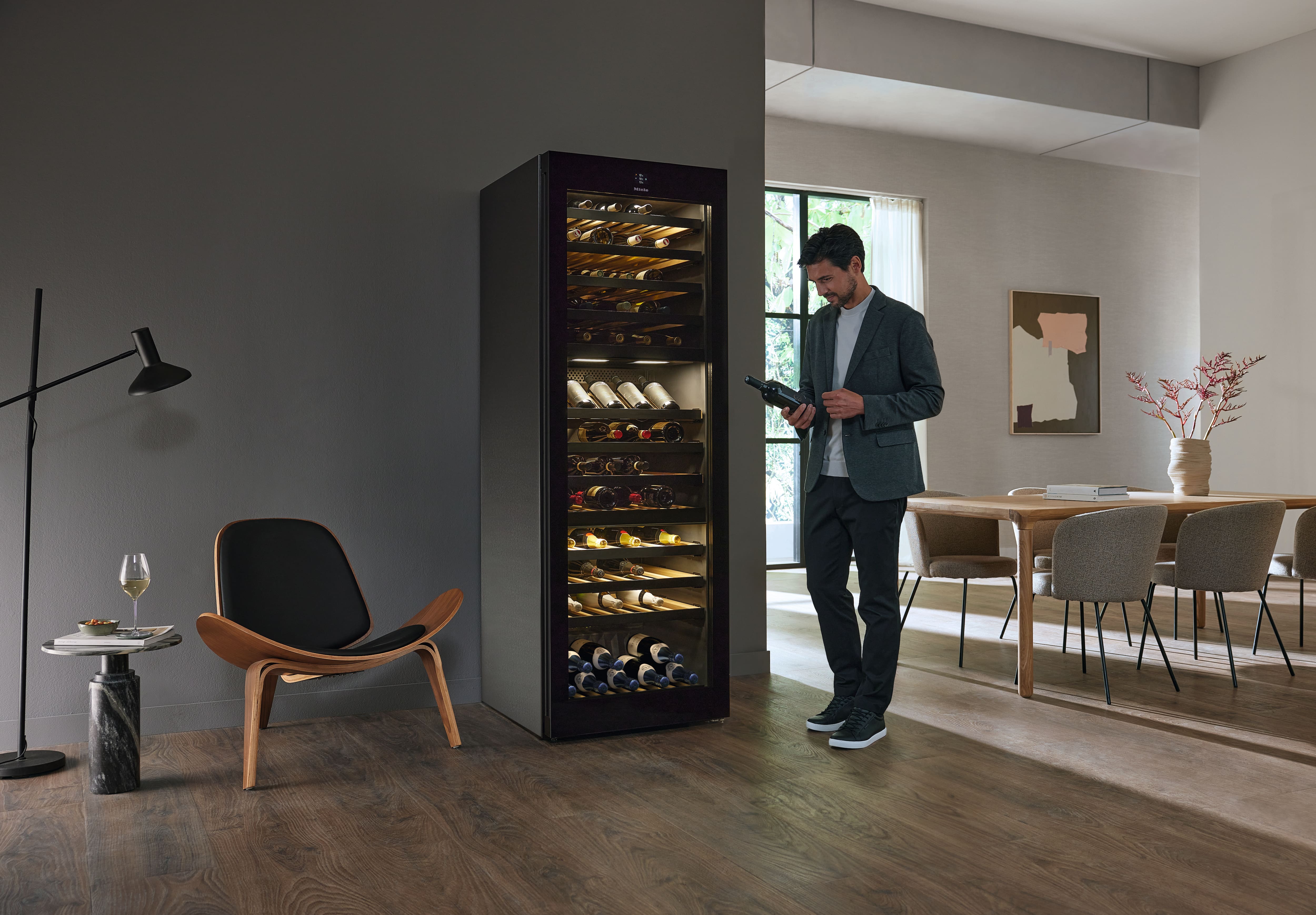 Miele - KWT 4995 F Obsidian Black glass – Wine units - 6