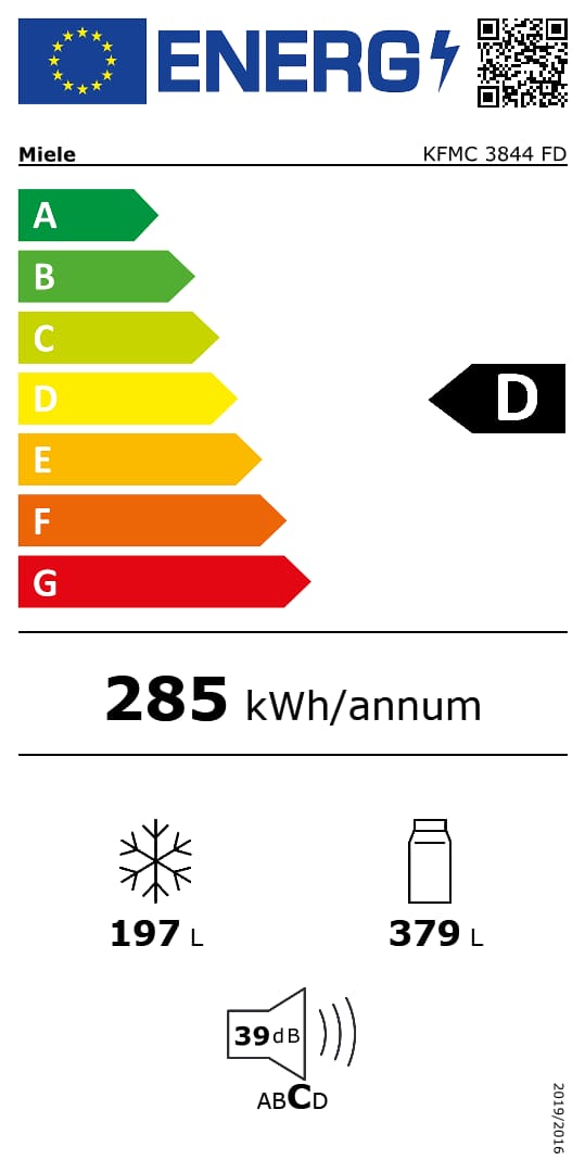 Online Label Flag, Energilabel