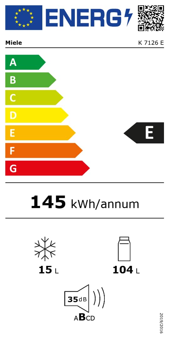 Online Label Flag, Étiquette énergétique