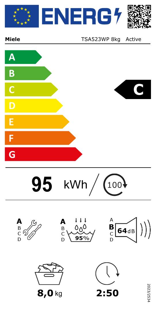 Online Label Flag, Energilabel