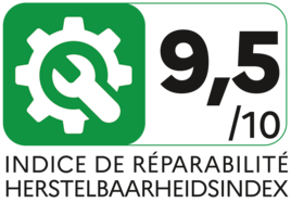 Herstelbaarheidsindexpictogram