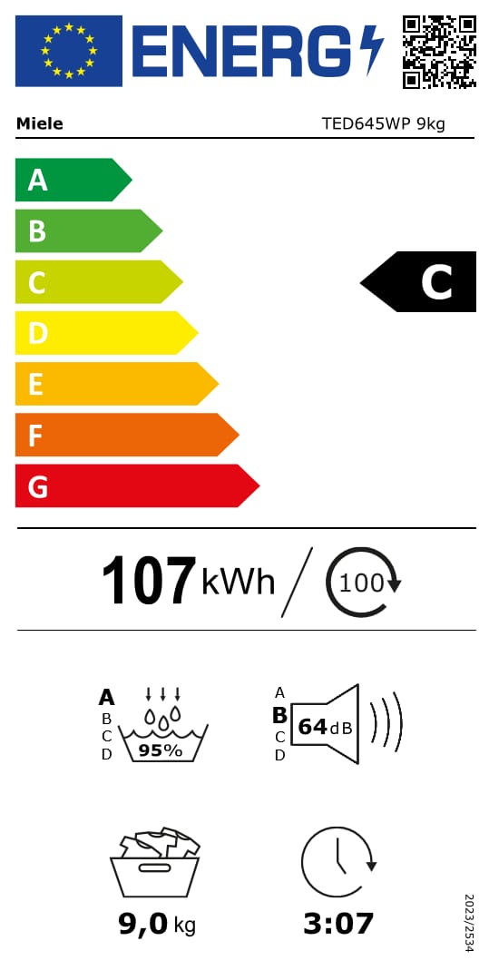 Online Label Flag, Etiquette énergétique