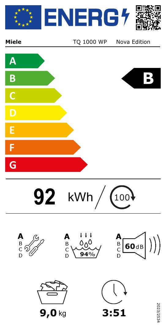 Online Label Flag, Enerji etiketi