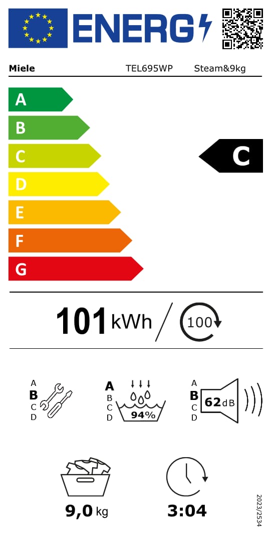 Online Label Flag, Energijos vartojimo efektyvumo klasės etiketė
