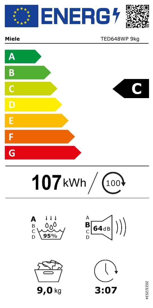 Online Label Flag, Energielabel