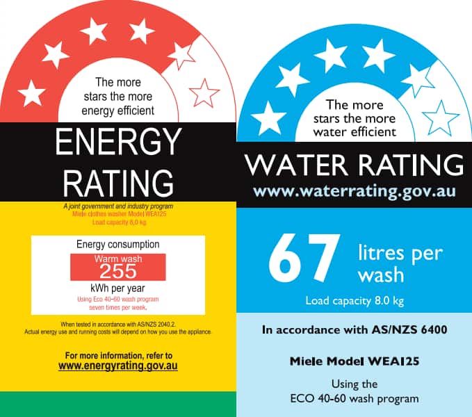 WEA125 WCS 8kg Active product photo Energysaving energysaving