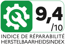 Herstelbaarheidsindexpictogram