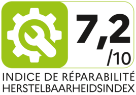 Herstelbaarheidsindexpictogram