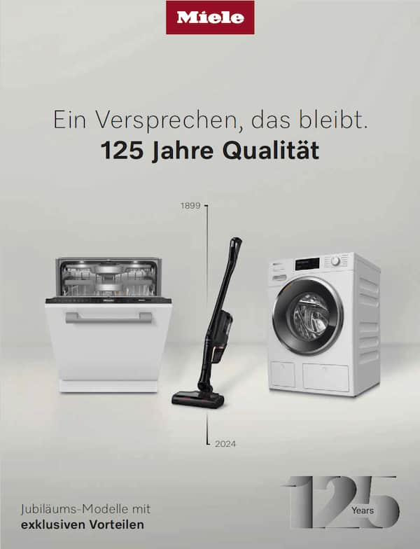 Miele Prospekt 125 Jahre