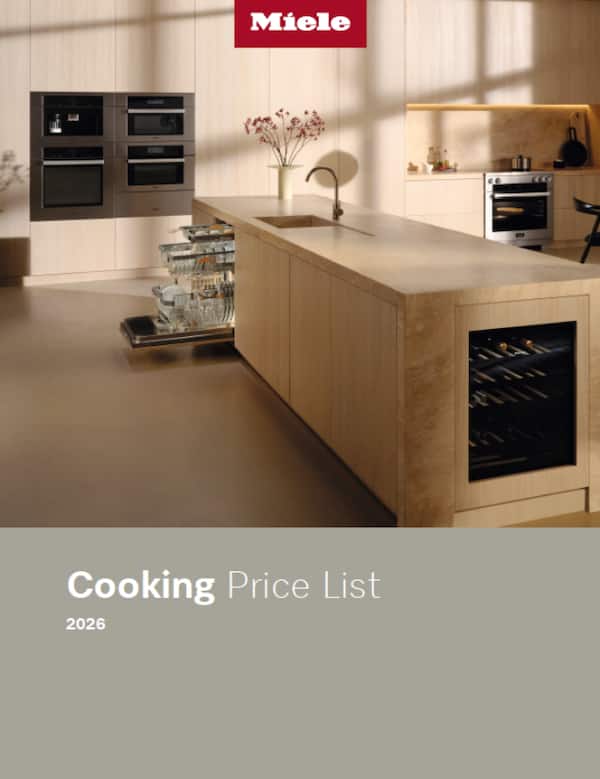 Miele-Cooking-Price-List