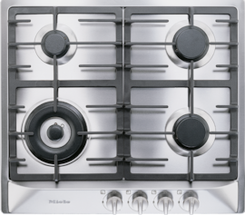KM 362-1 G Stainless Steel Gas Cooktop product photo