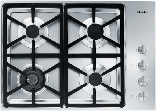 Miele CS1112E208V 12 Inch Ceramic Double Burner Electric Cooktop with  Stainless Steel Control Knob and 12 Power Settings…