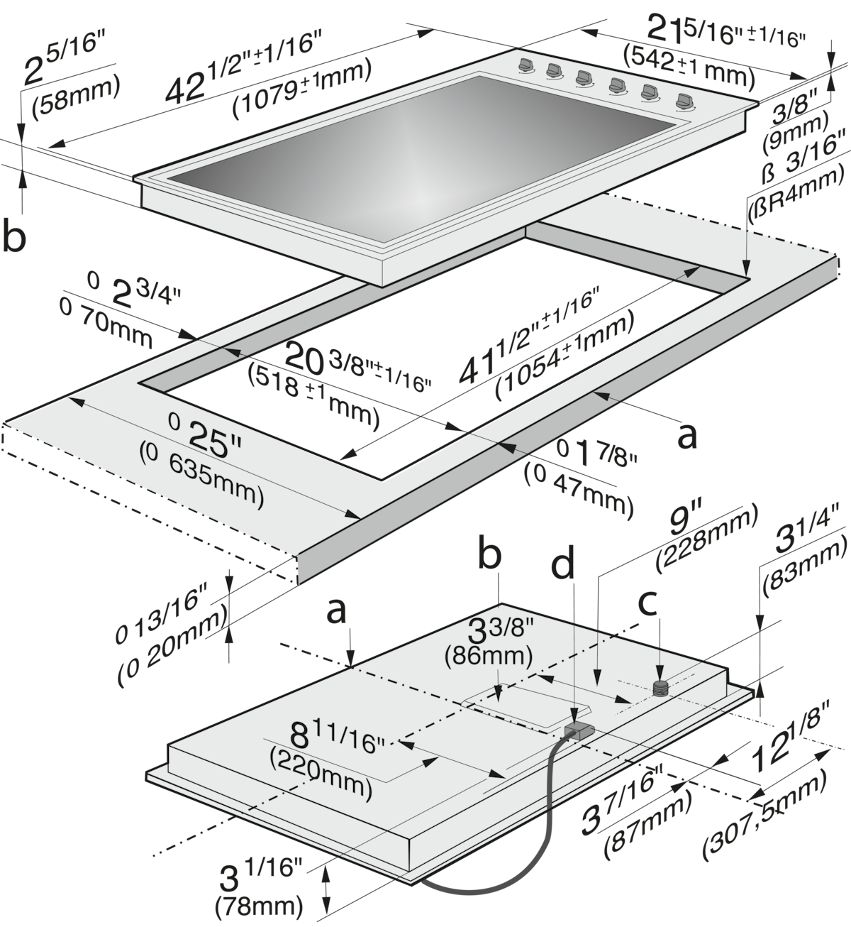 Miele KM 3485 LP Cooktops