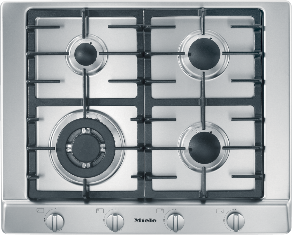 Hobs - KM 2012 G Stainless steel - 1