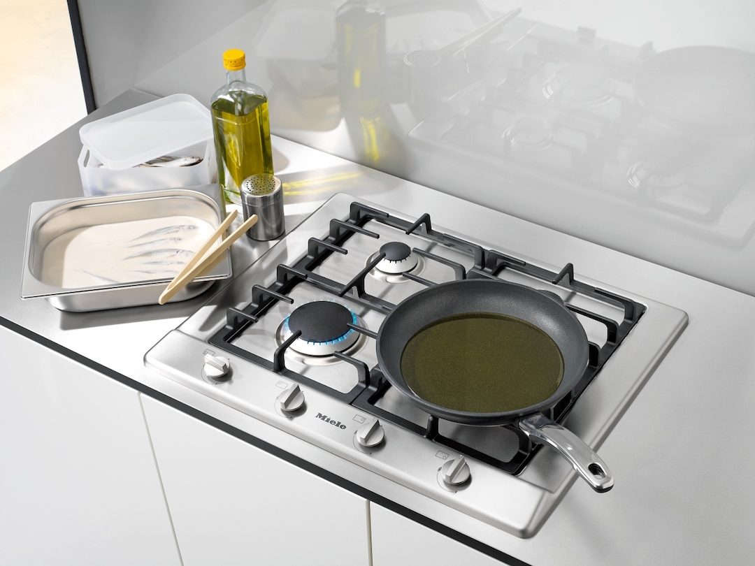 Miele KM 2010 Stainless steel Hobs