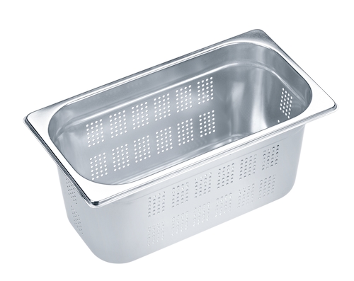 DGGL 10 Perforated steam cooking containers product photo Front View L