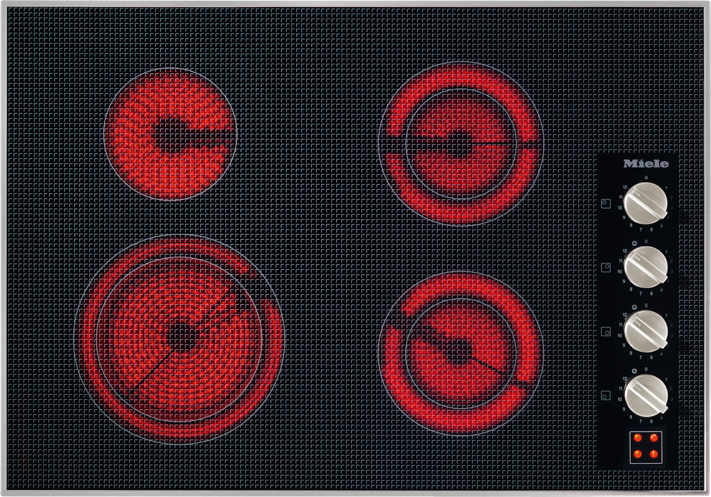 Miele 30-inch Electric Cooktop KM 5624 208V