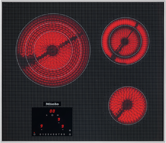 Miele CombiSet Series 15 in. 2-Burner Electric Cooktop - Stainless steel, P.C. Richard & Son