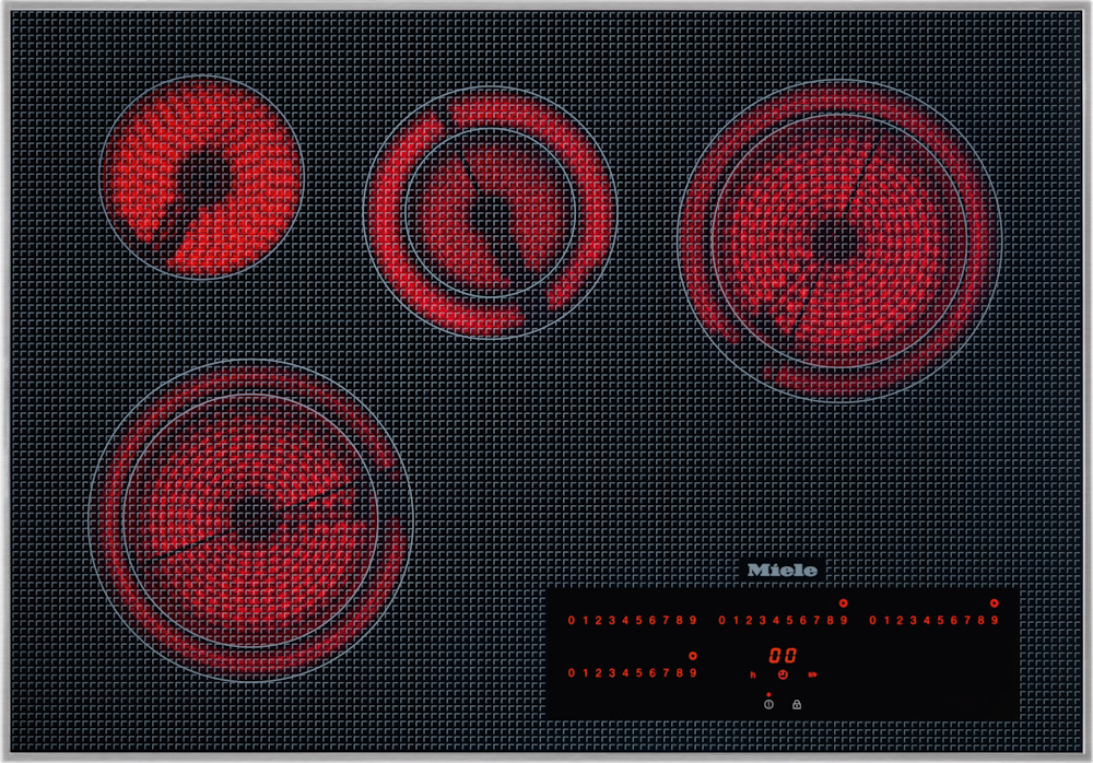 Miele - KM 5840 240V Stainless steel – Cooktops - 1