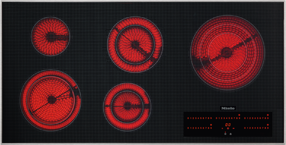 Miele - KM 5880 240V Stainless steel – Cooktops - 1