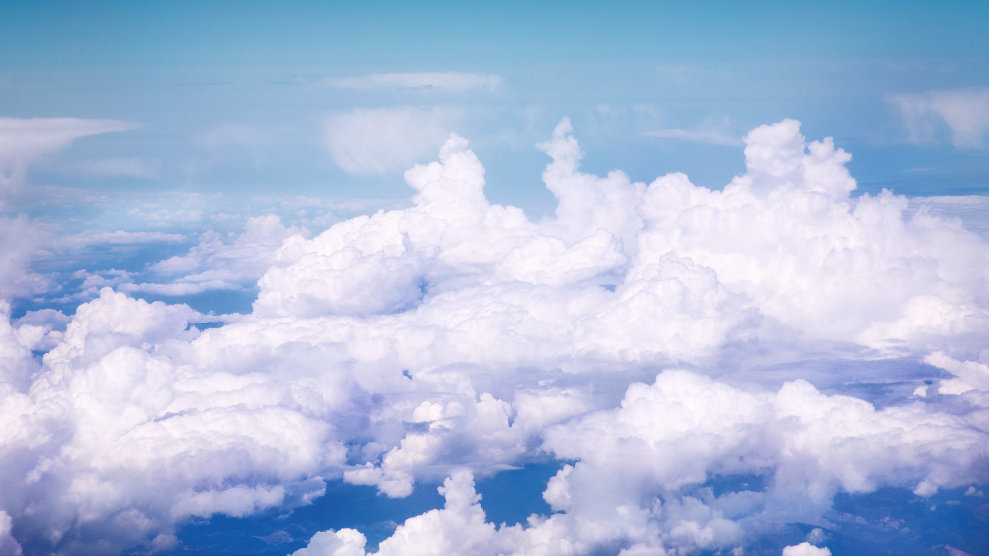clouds in the sky