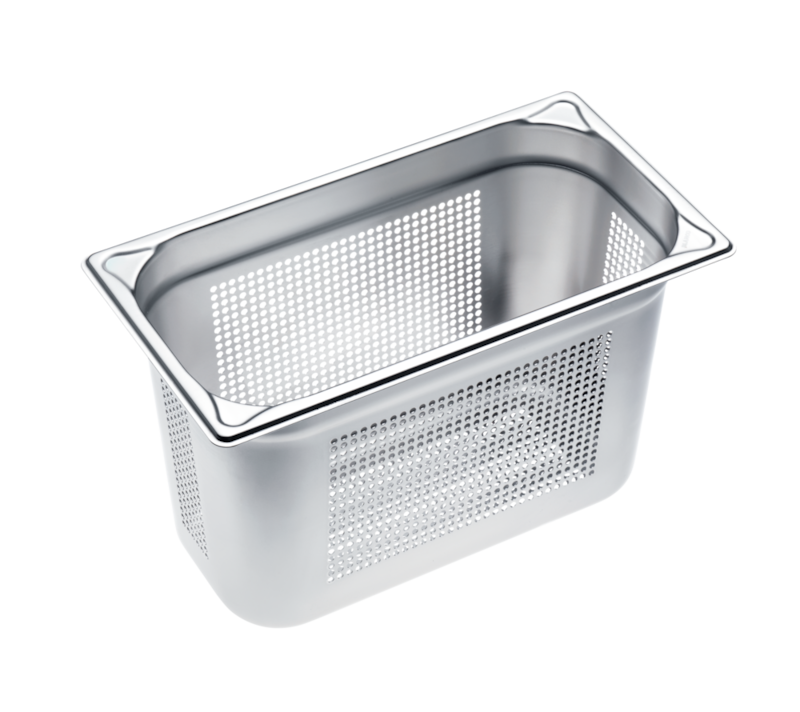 Tvaicēšanas trauks, perforēts