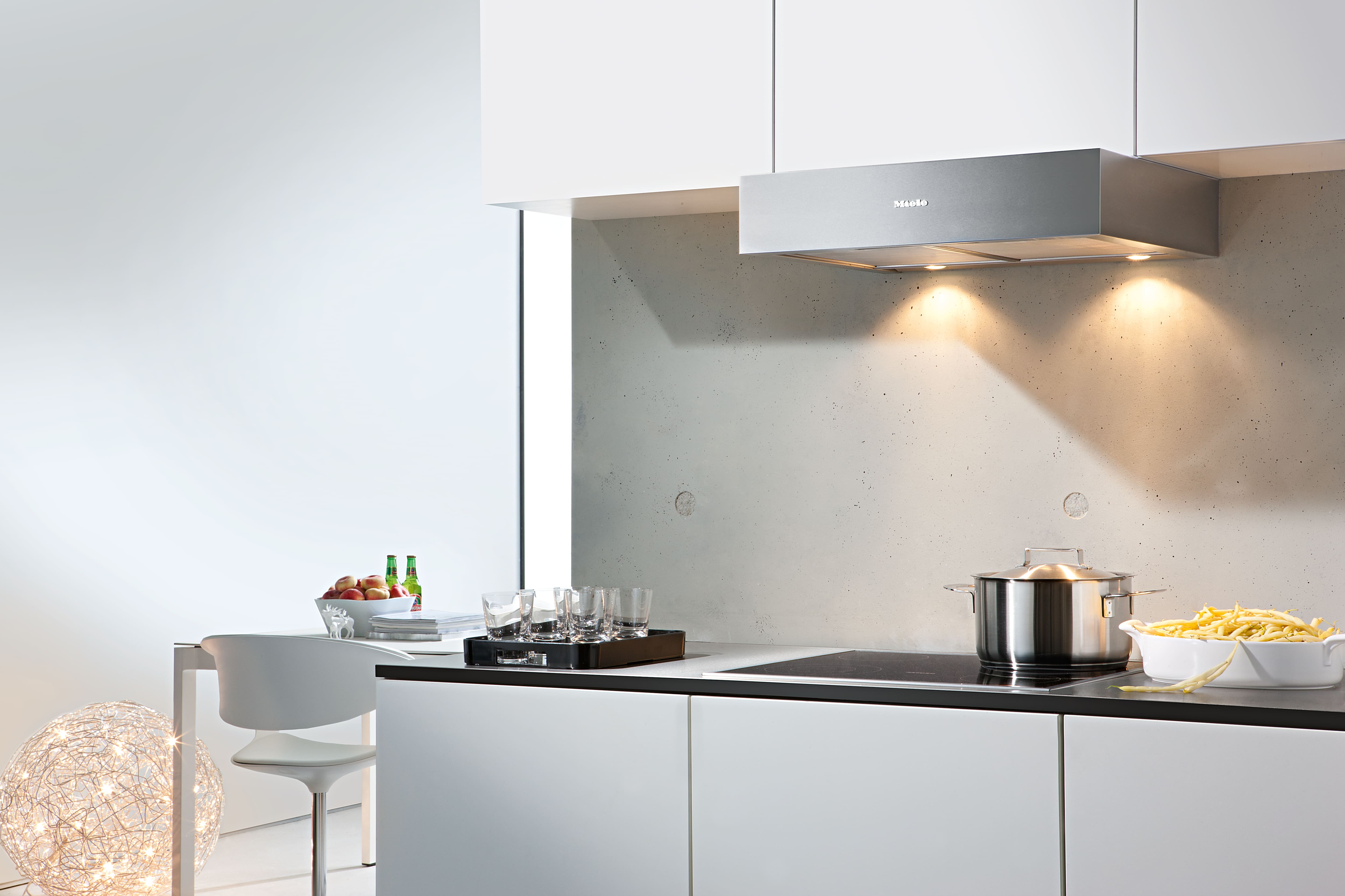 miele built in cooker hood