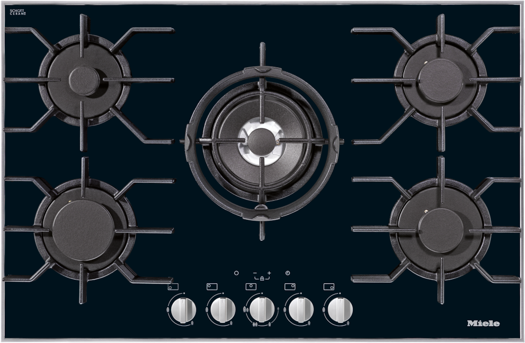 High Quality Gas Hobs Four & Five Burners Miele
