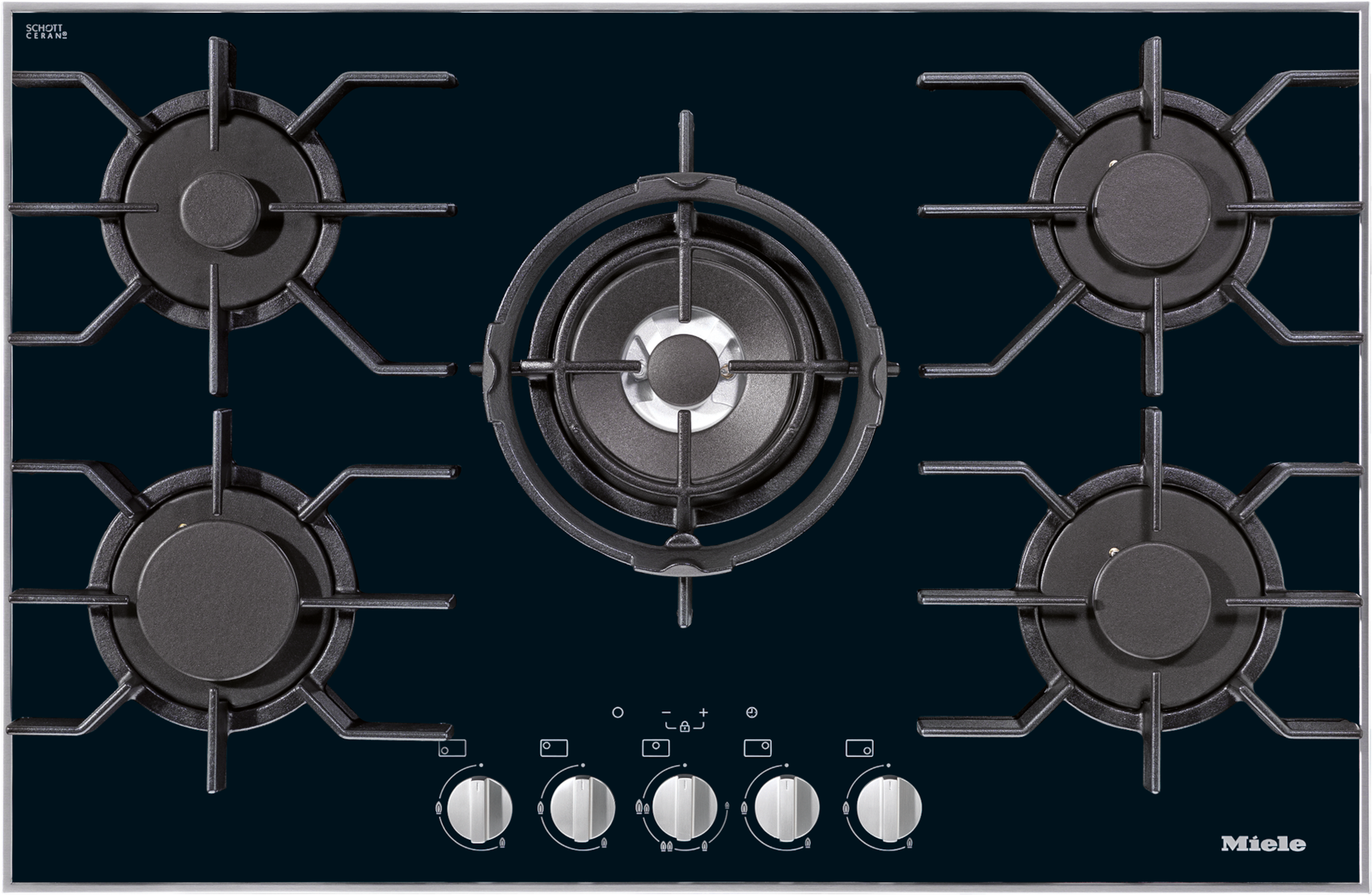 Hobs - KM 3034-1 Stainless steel - 1