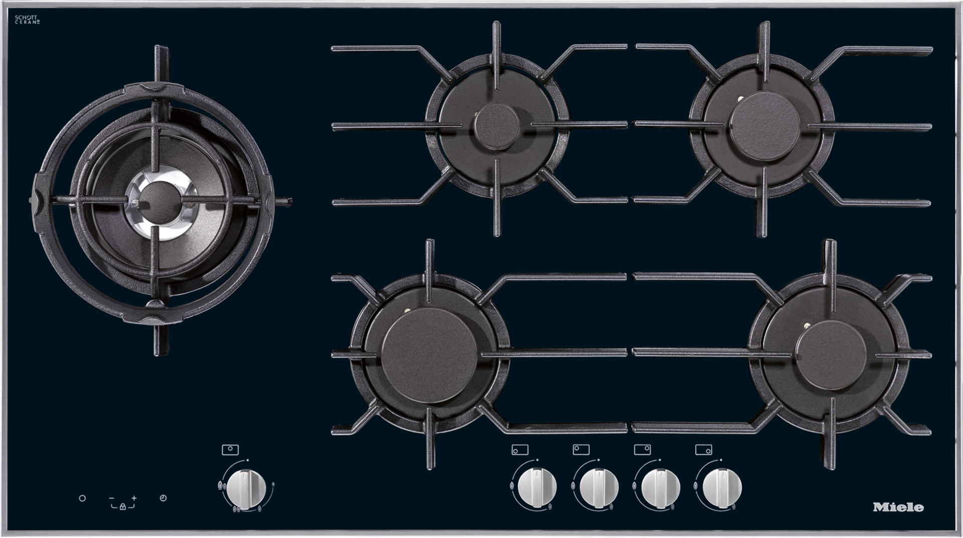 Hobs - KM 3054-1 Stainless steel - 1