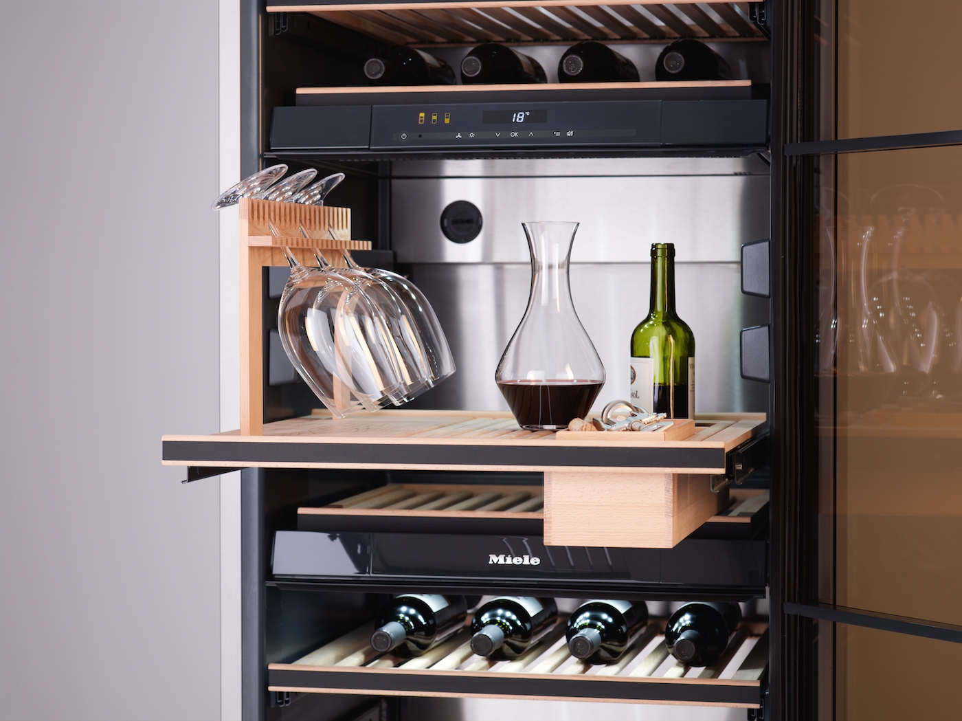 KWT 6834 SGS Freestanding wine unit product photo Laydowns Detail View ZOOM