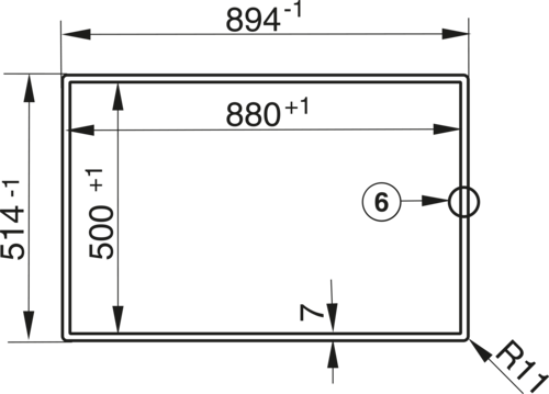 KM 2357-1 Gas cooktop product photo Missing translation L