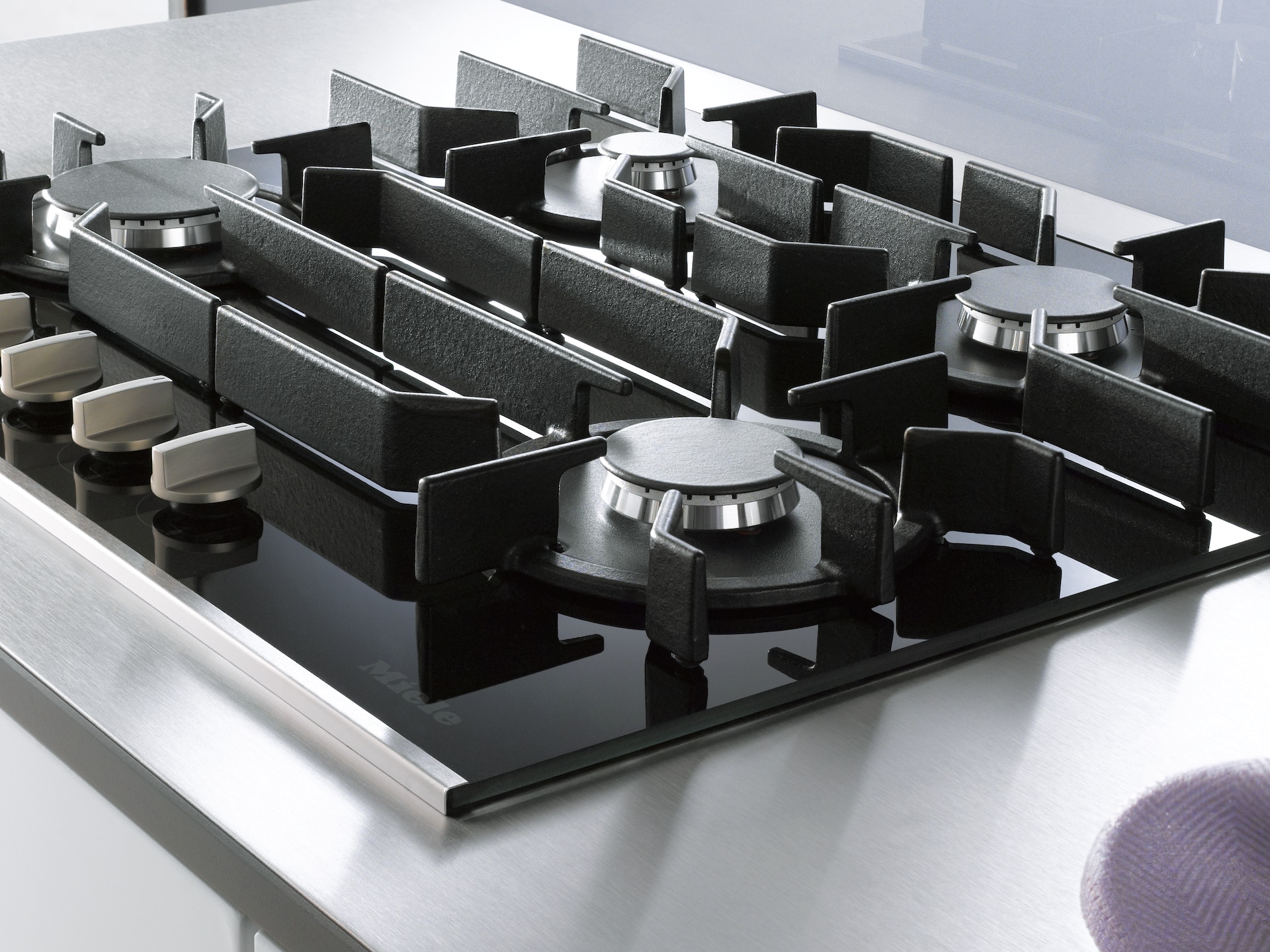 Hobs - KM 3010 G Stainless steel - 4