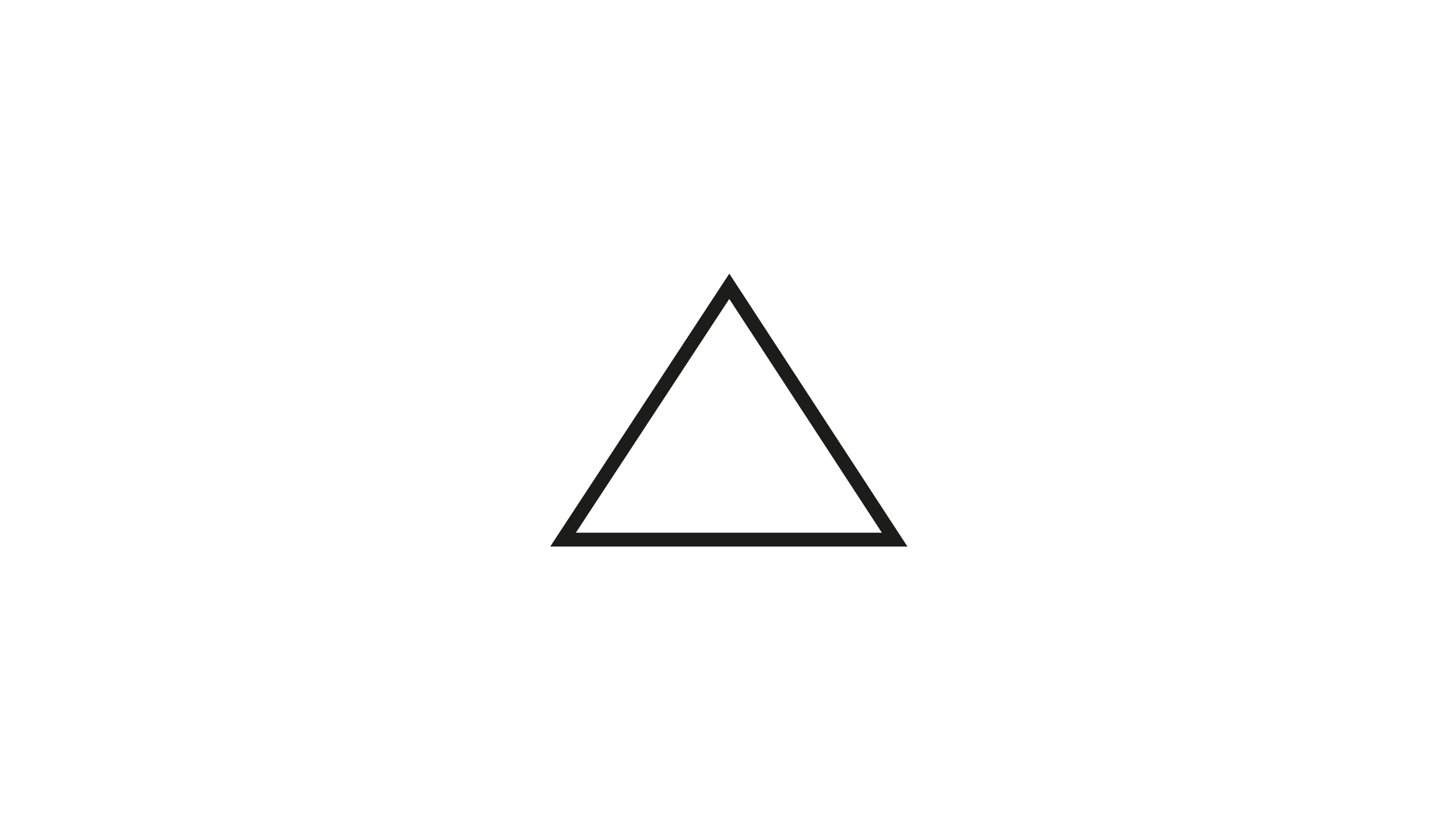 White triangle