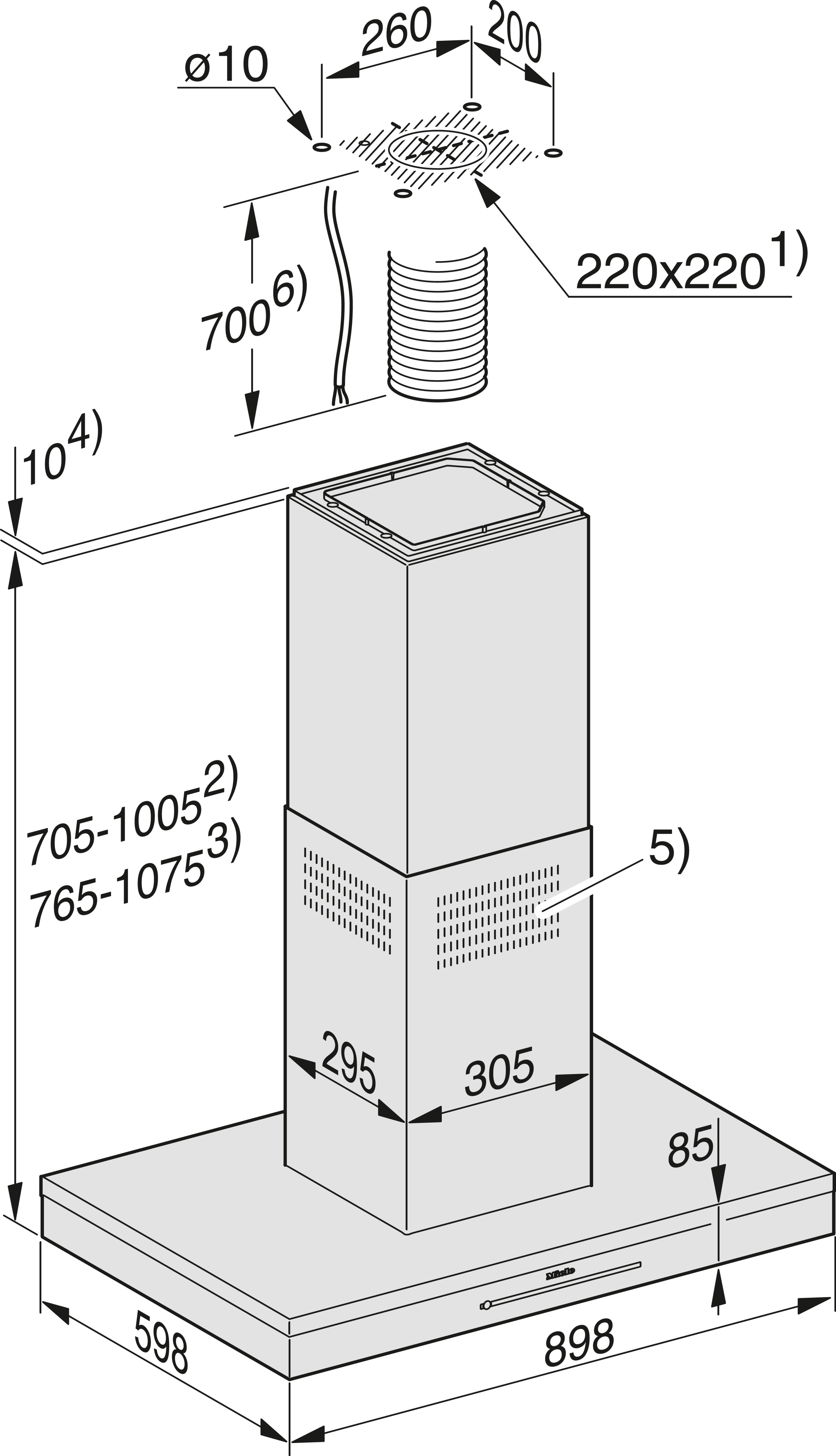 DA 6698 D Puristic Version 6000