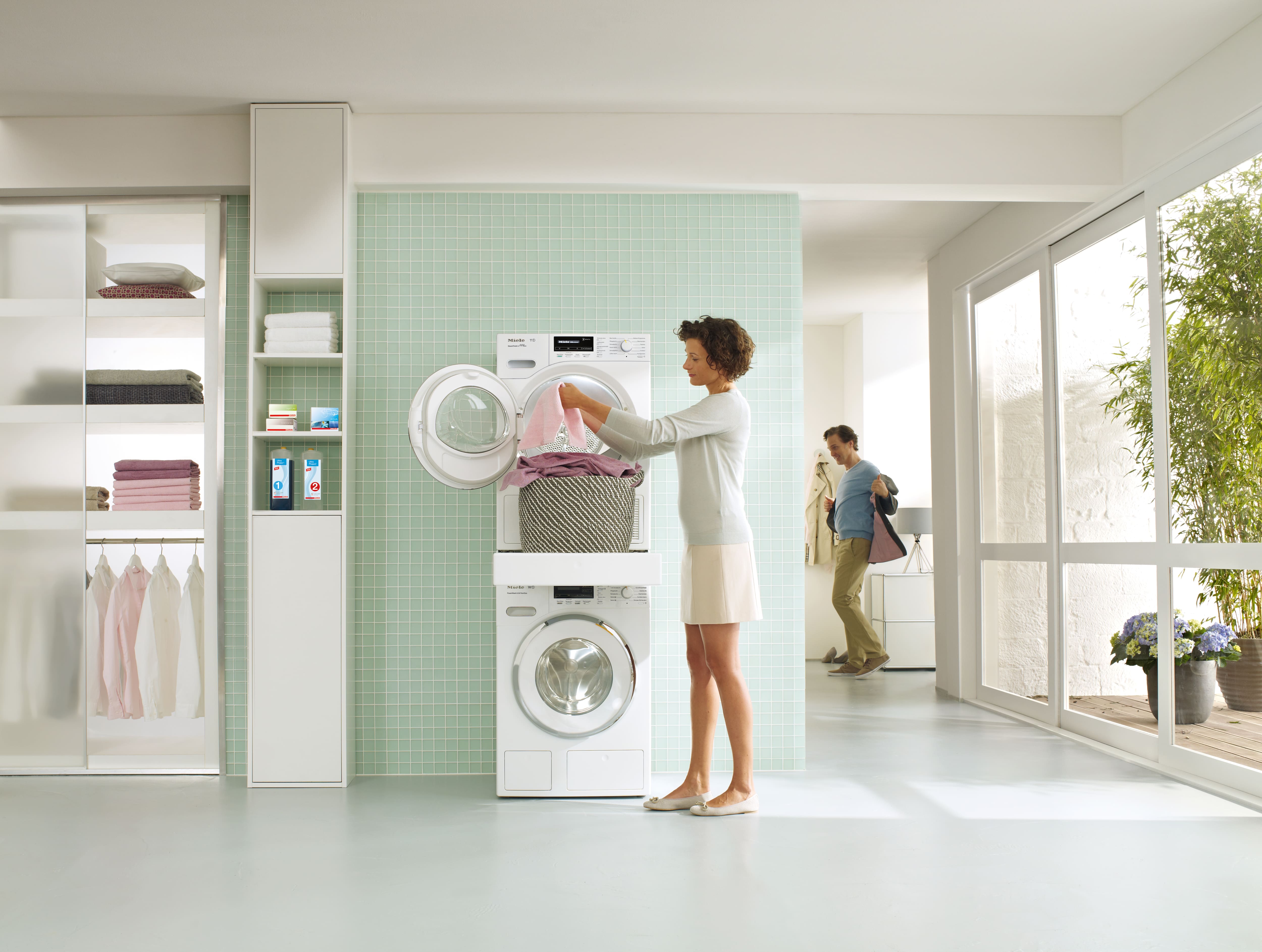 Washer. Miele wtv511. Монтажный комплект Miele wtv512. WTV 512 Miele. Miele стиральная и сушильная машина в колонну.