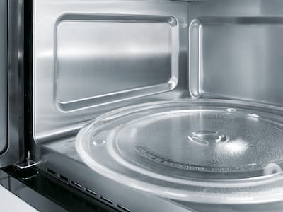 Microwave with Stainless Steel Interior
