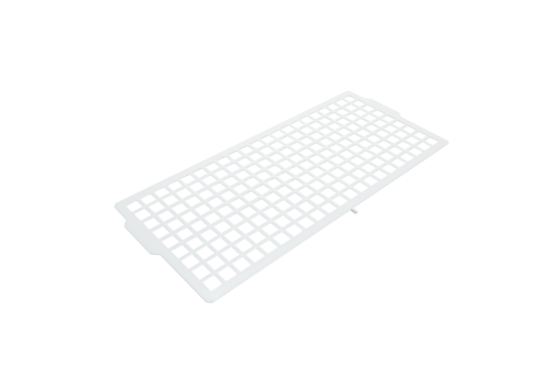 E 10 Perforated tray pad 1/2 for lower baskets product photo Front View L