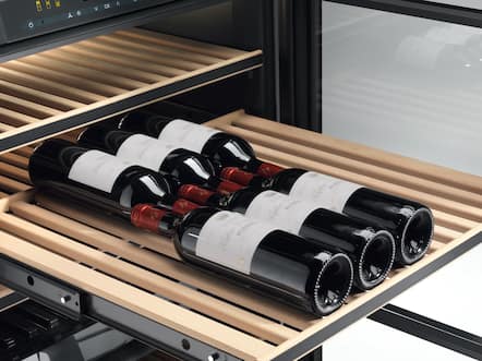 Specially developed for storage in the wine unit