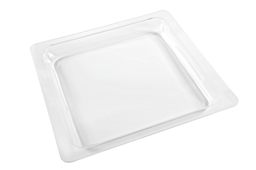 DMGS 100-30 Flat glass tray product photo Front View L