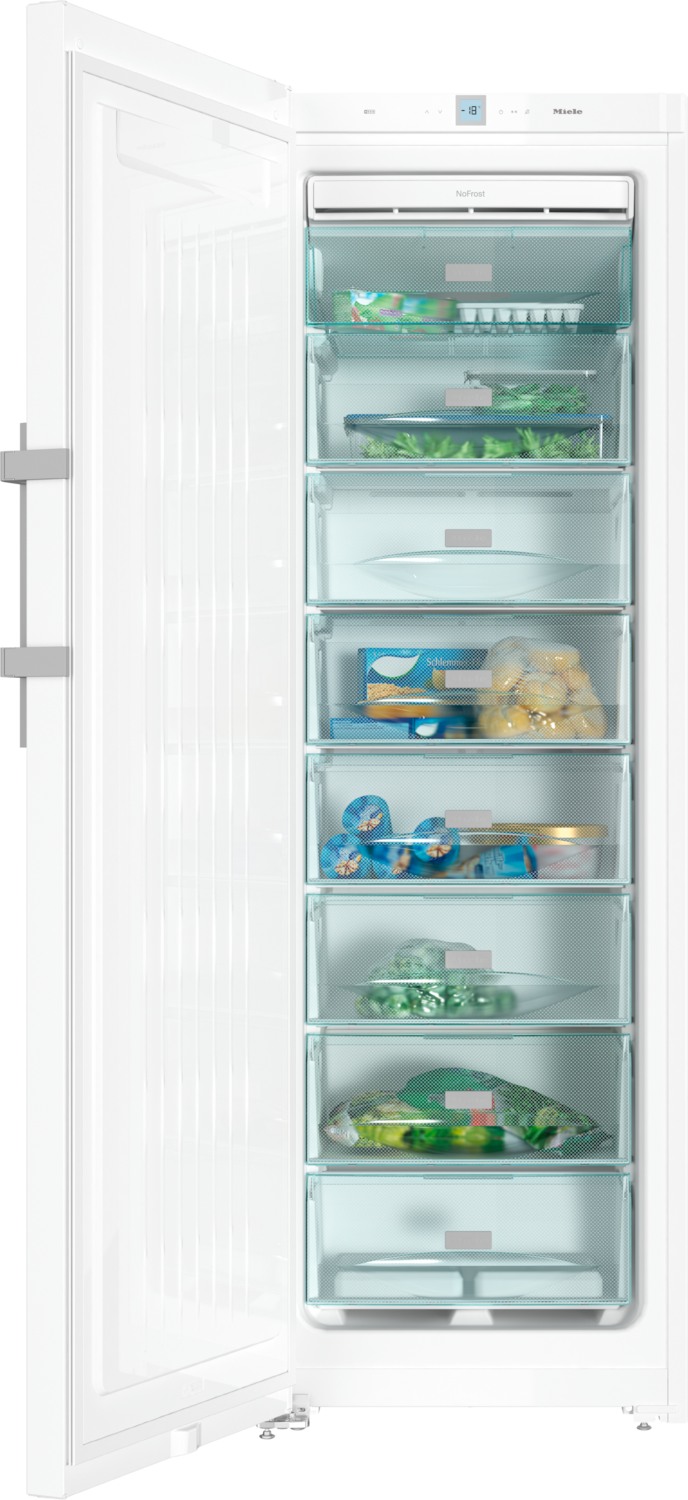 FN 28262 WS Freestanding Freezer product photo Front View2 ZOOM