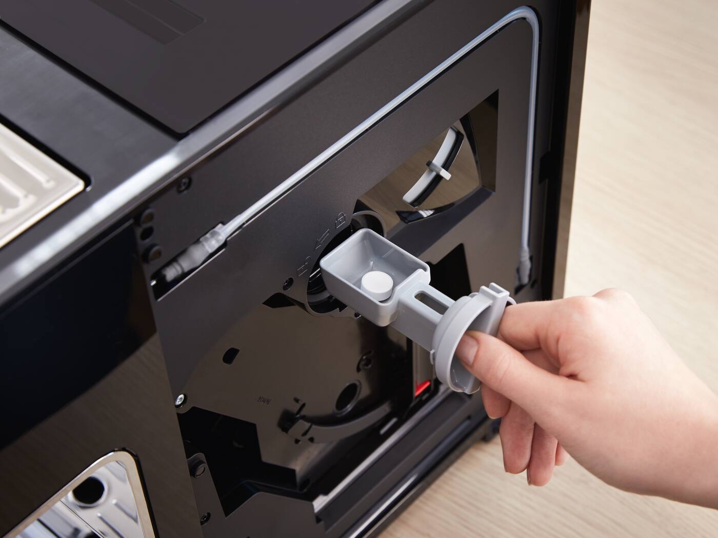 Automatická funkce propláchnutí a čisticí programy