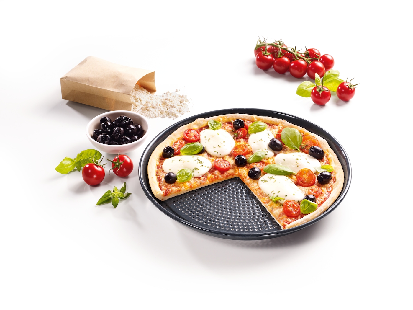 HBFP 27 Round Perforated Baking Tray product photo View34 ZOOM