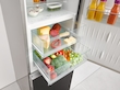 Sudraba ledusskapis ar saldētavu, SoftClose un PerfectFresh funkcijām, 75 cm platums (KFN 16947 D) product photo Laydowns Back View4 S