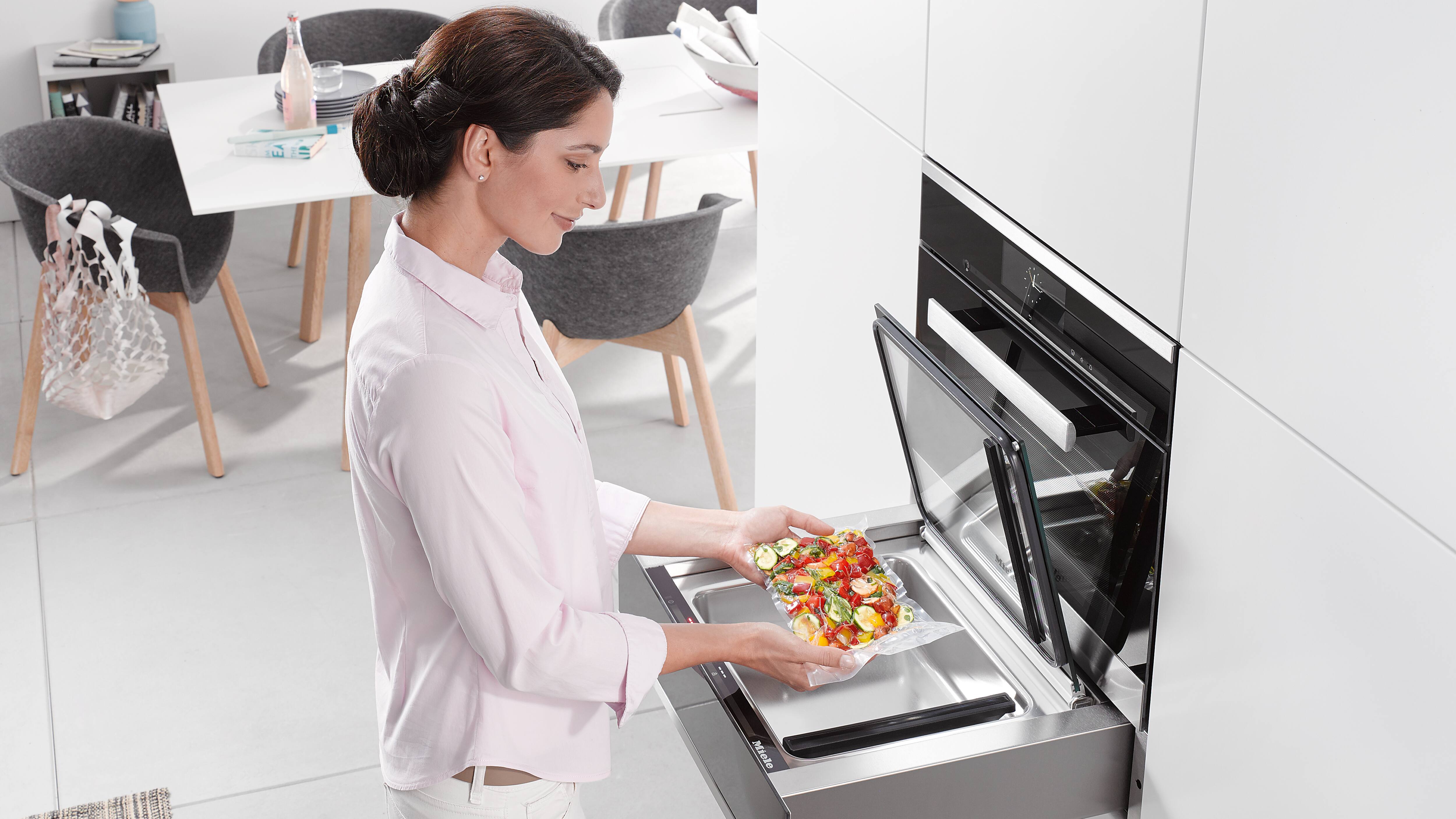 Product Features Vacuum Sealing Drawers Miele