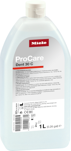 ProCare Dent 30 C - 1 l [Typ 1] Neutralisatiemiddel, zuur, 1 l Foto van het product Front View L