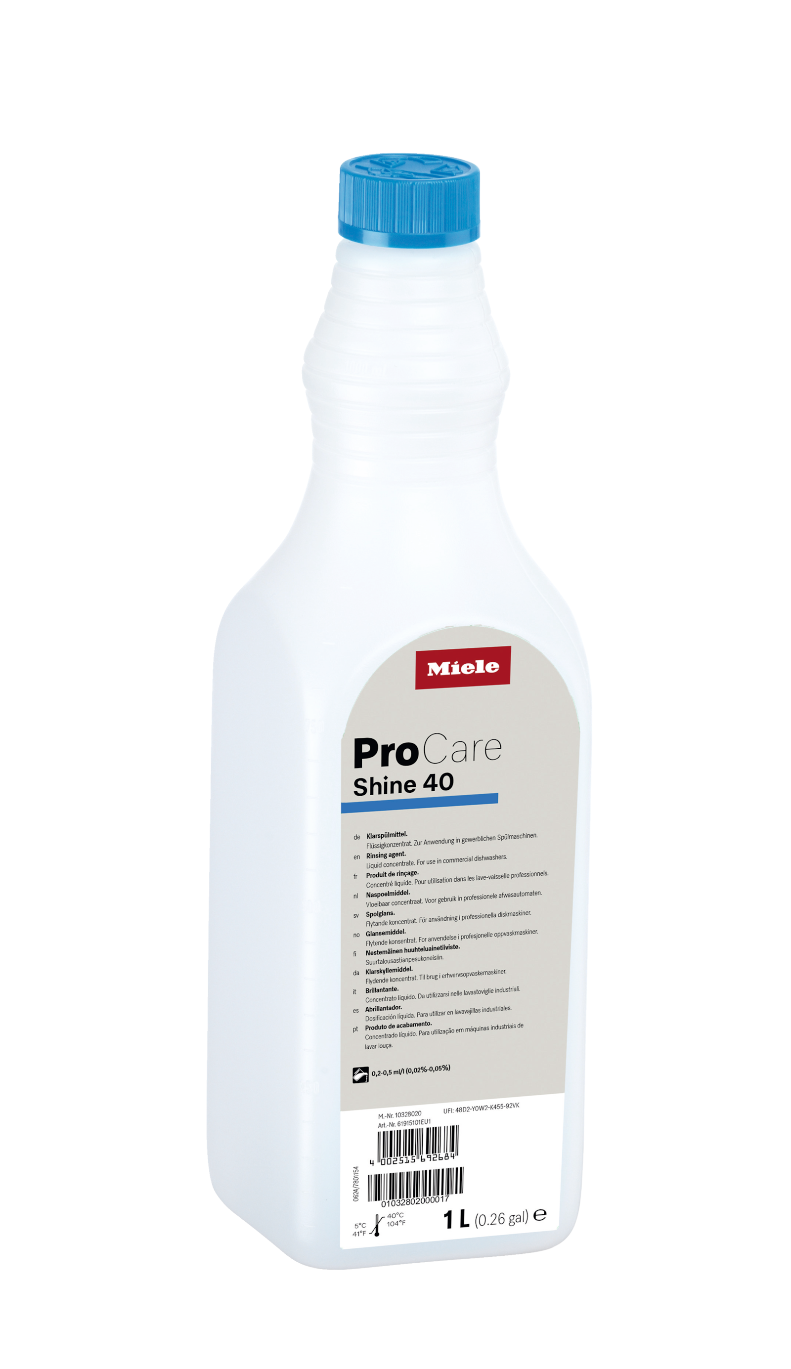Consumables Professional - ProCare Shine 40 - 1 l - 1