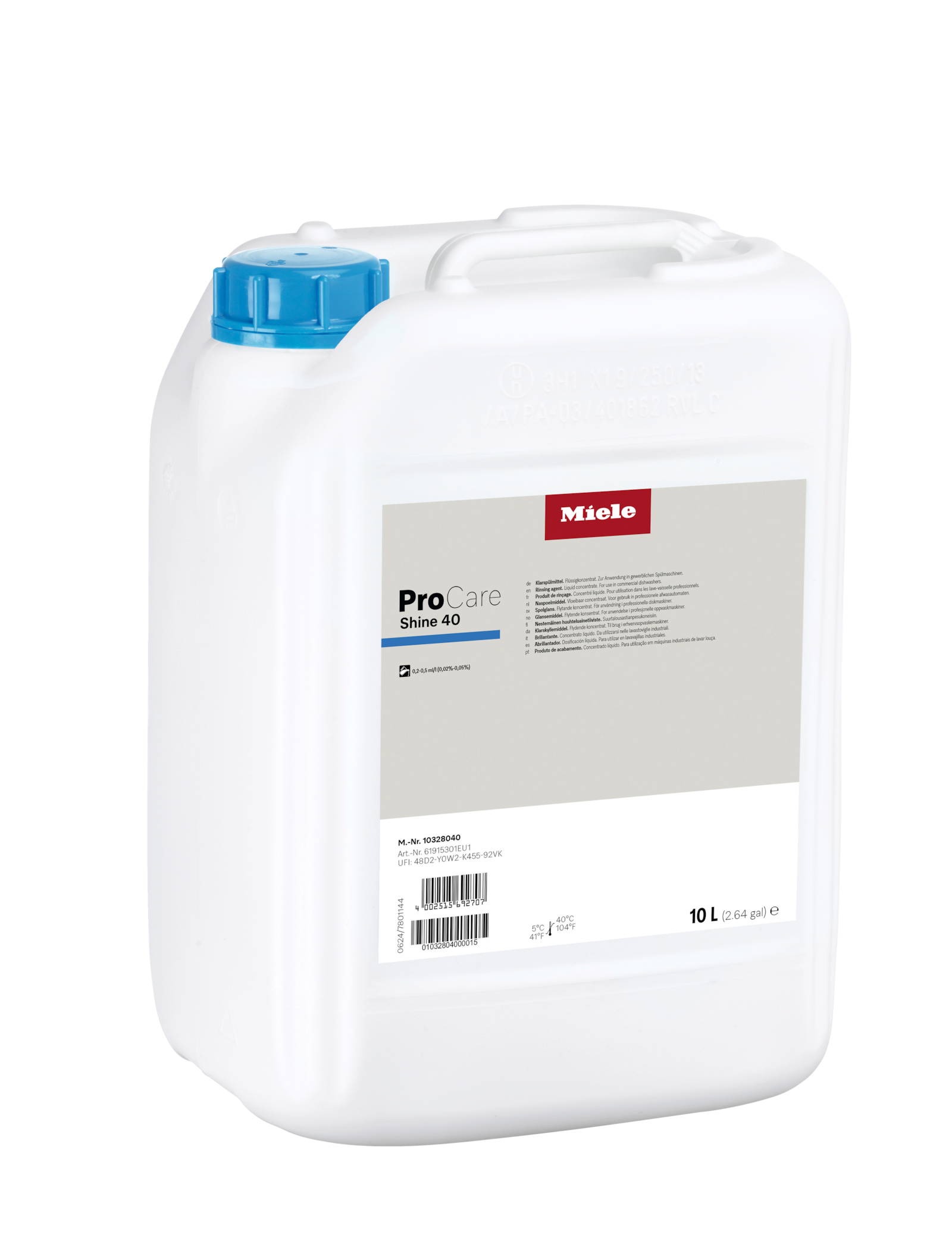 Verbrauchsgüter Professional - ProCare Shine 40 - 10 l - 1